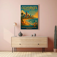 Californias Hidden Gem Poster PosterGoat