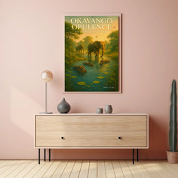 Okavango Opulence Poster