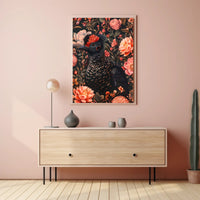 Floral Majesty Wall Art Print for Home Decor
