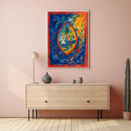 Vibrant Guam Poster