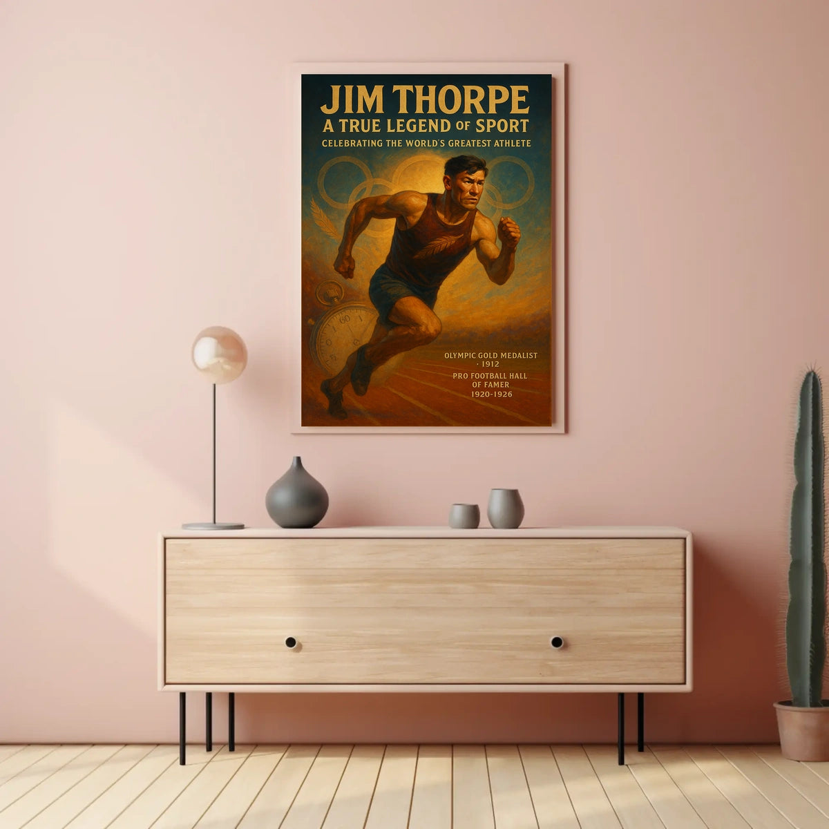 Jim Thorpe A True Legend of Sport Poster