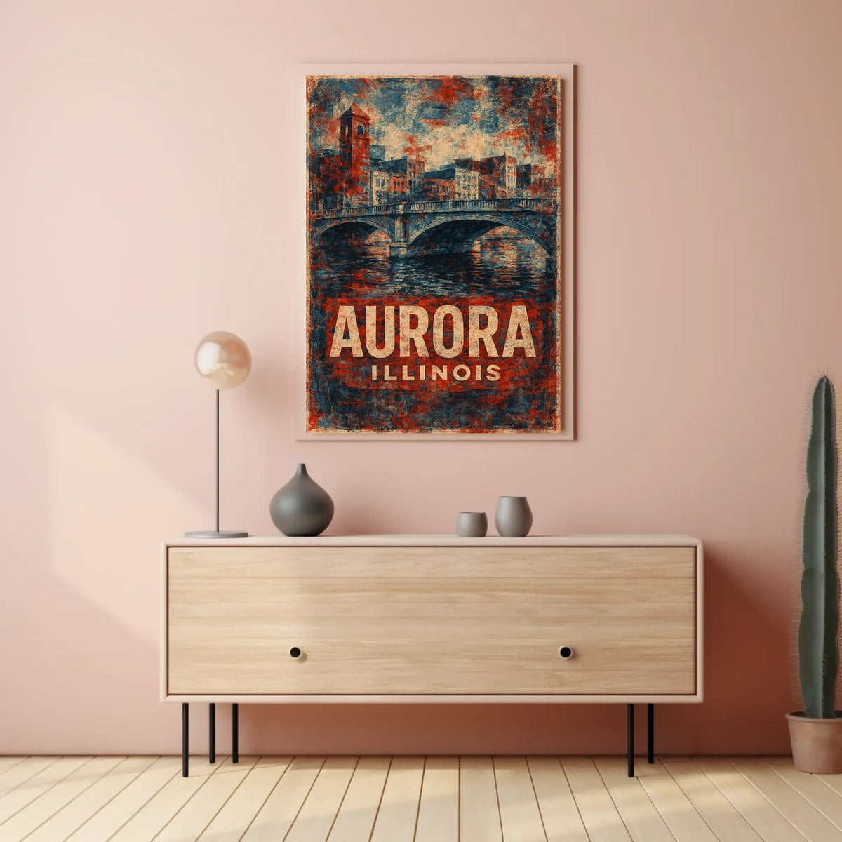 Aurora, Illinois Poster