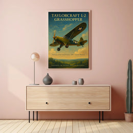 Taylorcraft L-2 Grasshopper Poster