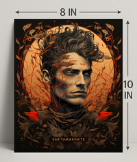 Sar Tamakiikte Enigmatic Portrait Poster