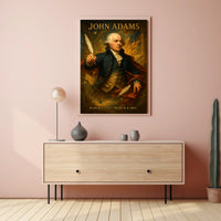 John Adams Vintage Historical or Presidential Poster
