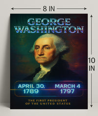George Washington 1st President Poster PosterGoat