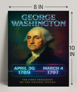 George Washington 1st President Poster PosterGoat