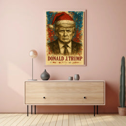 Donald Trump 45th President of the United States Christmas SeriesPoster