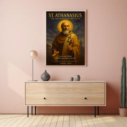 St. Athanasius Portrait - Historical Poster PosterGoat