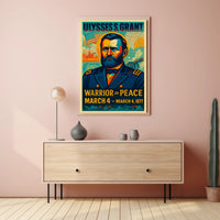 Ulysses S. Grant Warrior in Peace Poster PosterGoat