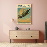 Bell XP-77 Lightweight Fighter Poster