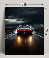 Speed And Storm Poster