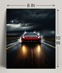 Speed And Storm Poster