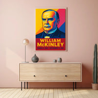 William McKinley Presidential Portrait Poster