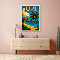 Fiji Yasawa Islands Poster