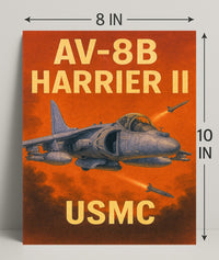 AV-8B Harrier II Poster PosterGoat