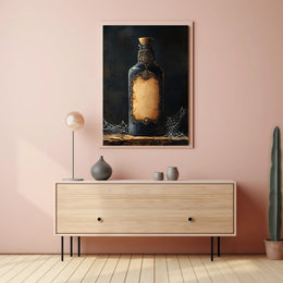 Mysterious Elixir Bottle Poster