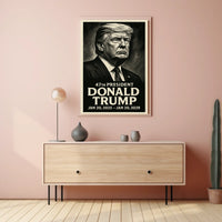 Donald Trump 47th President Poster