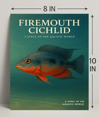 Firemouth Cichlid A Jewel of the Aquatic World Poster PosterGoat