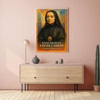 Saint Frances Xavier Cabrini Poster