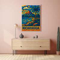 Vibrant Nicaragua Poster