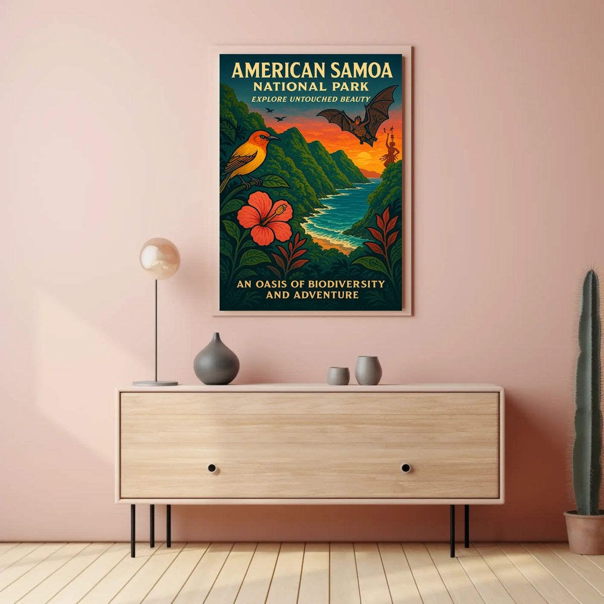 Explore Untouched Beauty at American Samoa National Park Poster