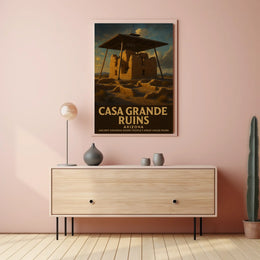 Casa Grande Ruins Arizona Poster