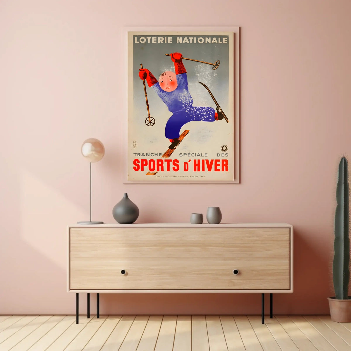 Loterie Nationale Sports dHiver Poster