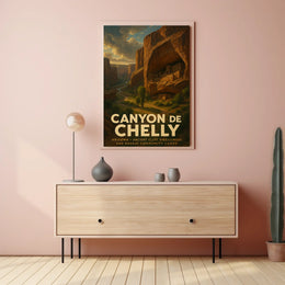 Canyon De Chelly Ancient Cliff Poster