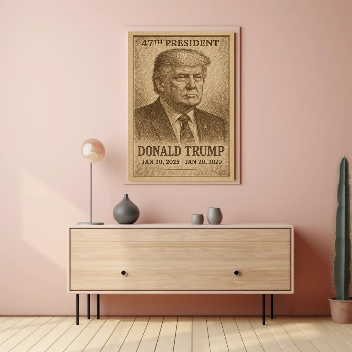 Donald Trump 47Th President Poster