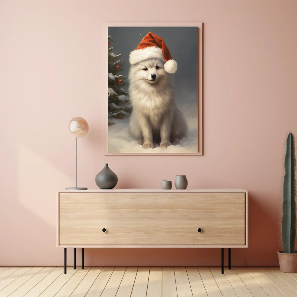Festive Fox In Winter Wonderland Poster