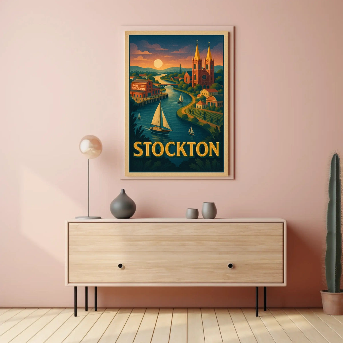 Stockton Scenic Poster