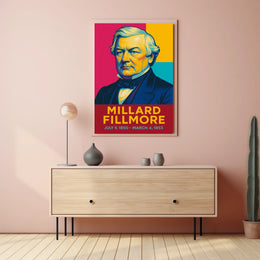 Millard Fillmore 13Th President Poster