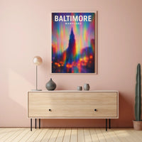 Baltimore Maryland Urban Photography Realism Poster