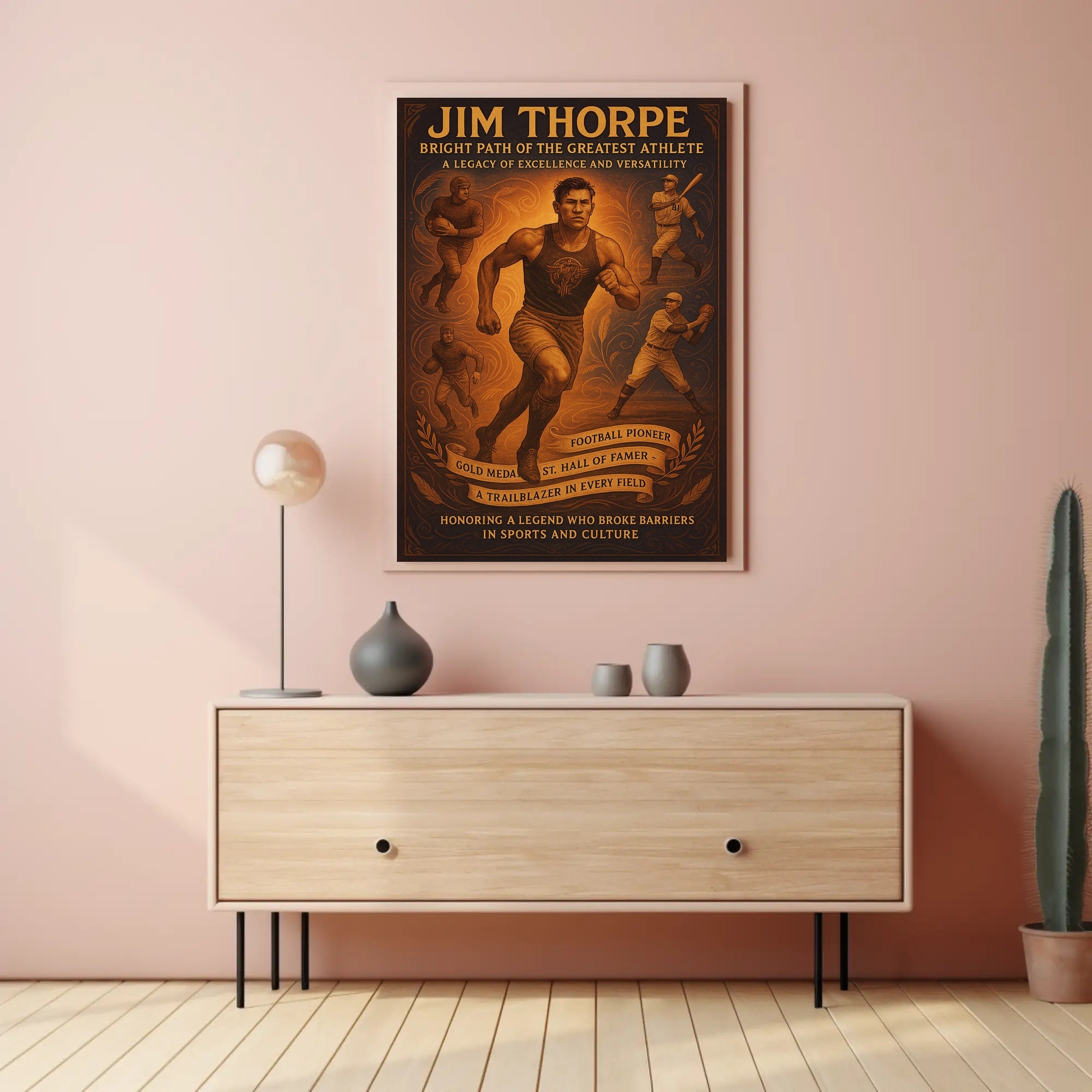 Jim Thorpe: A Legacy of Excellence Poster