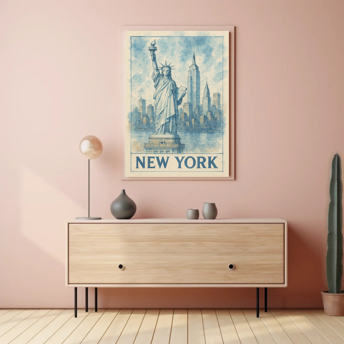 New York Skyline Poster