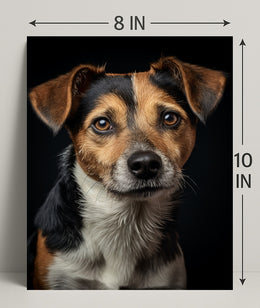 Portrait Of A Loyal Companion Poster PosterGoat