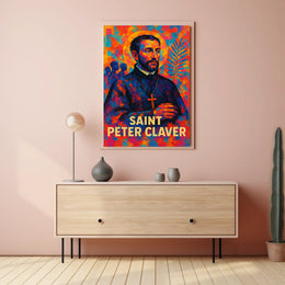 Saint Peter Claver Poster