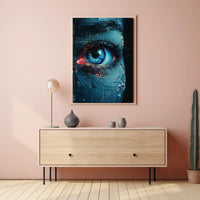 Vision Future Cyberpunk Digital Painting Enthusiast Poster