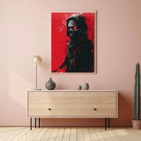 Dark Reaper Modern Gothic Art Poster Print PosterGoat