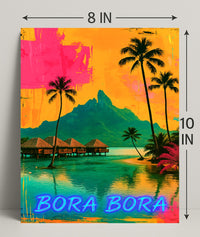 Bora Bora Paradise Poster PosterGoat