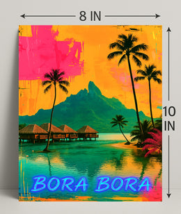 Bora Bora Paradise Poster PosterGoat