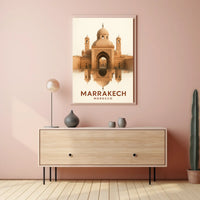 Marrakech Reflections Poster