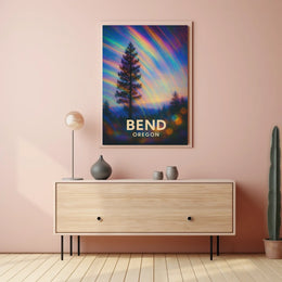 Bend Oregon Scenic Travel Photography Realism Poster
