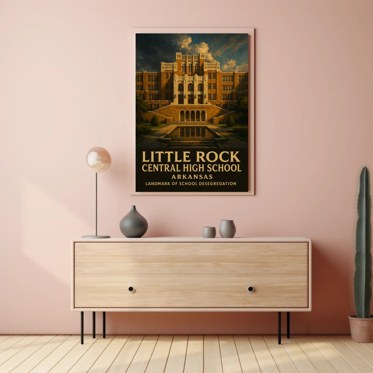 Little Rock Central High School Poster