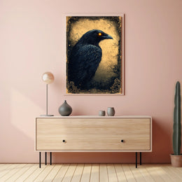 The Enigmatic Raven Poster