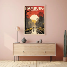Hamburg Tierpark Hagenbeck Poster