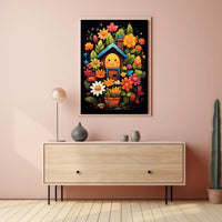 Floral Harmony Poster