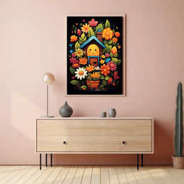 Floral Harmony Poster