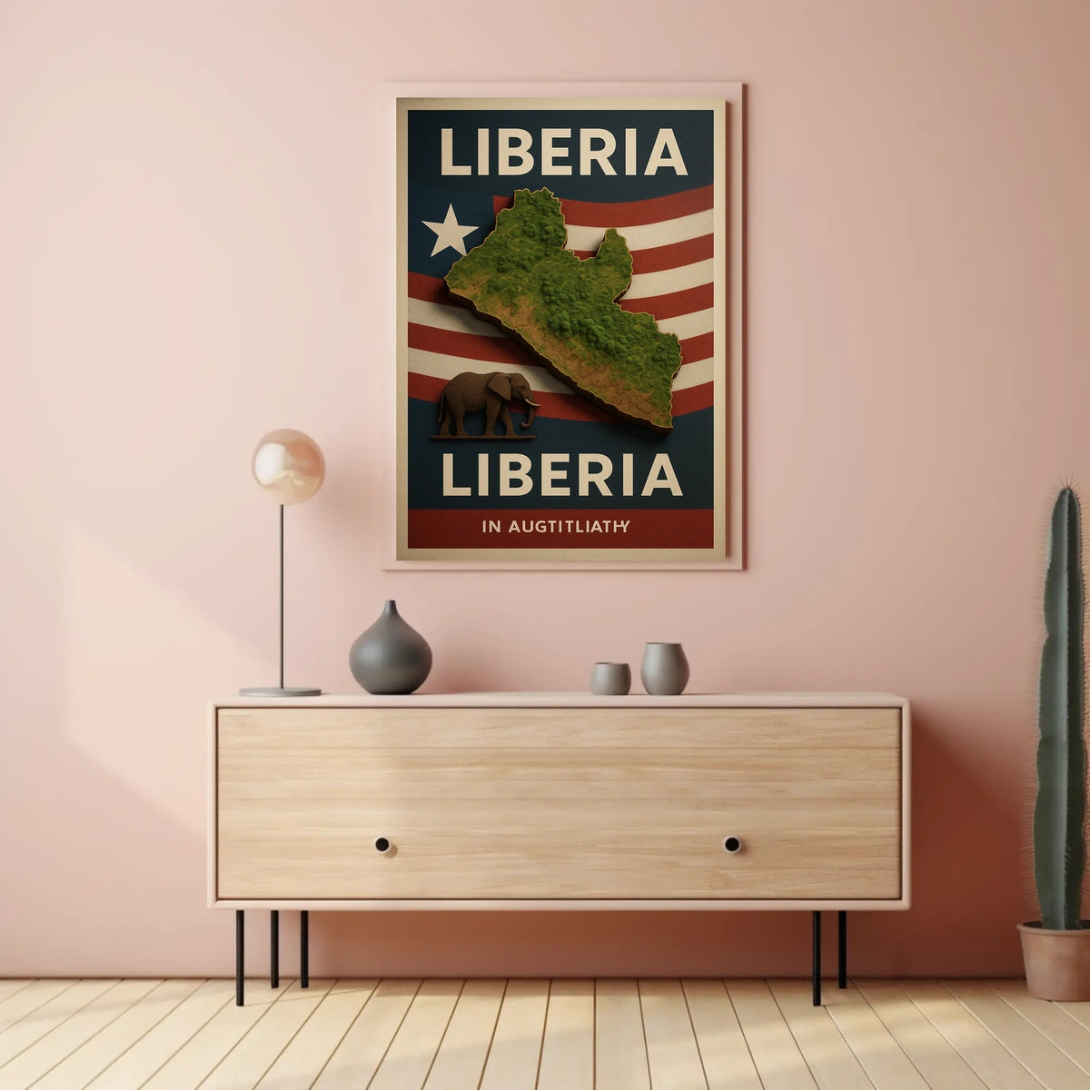 Liberia A Visual Tribute Poster